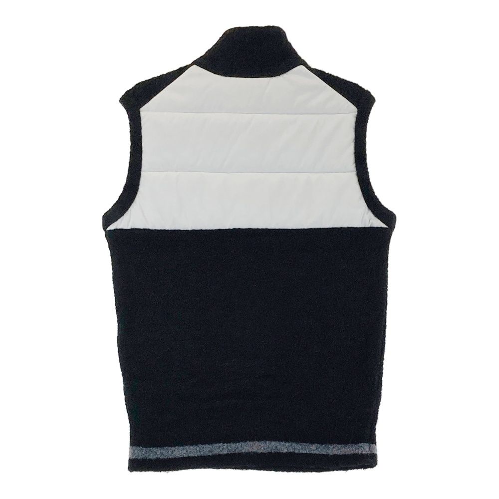 サイズ 2 DANCE WITH DRAGON ダンスウィズドラゴン 中綿切替 ボアベスト ブラック系 240101387989 ゴルフウェア メンズ ストスト