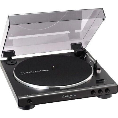 レコードプレーヤー ターンテーブル ダークガンメタリック オーディオテクニカ AT-LP60X-DGM