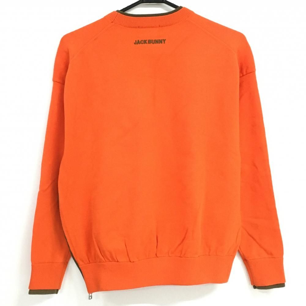 SALE価格【美品】ジャックバニー セーター オレンジ×カーキ