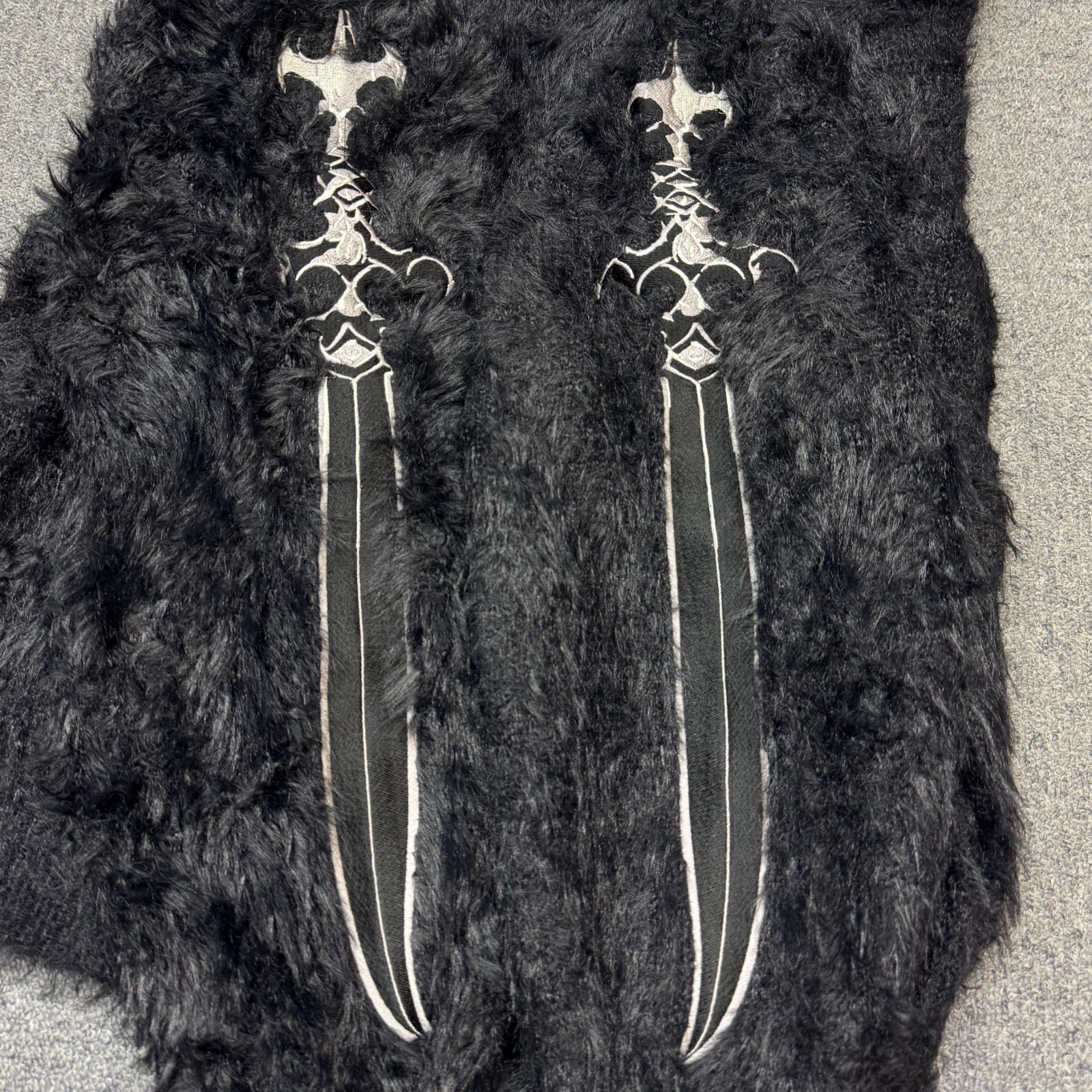 THUG CLUB 24AW Pack Fur Sword Hoodie パックファーソードフーディー