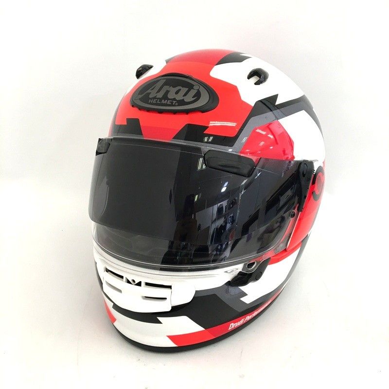 Arai ASTRO-GX FACE フルフェイスヘルメット 除菌消臭済 レッド M