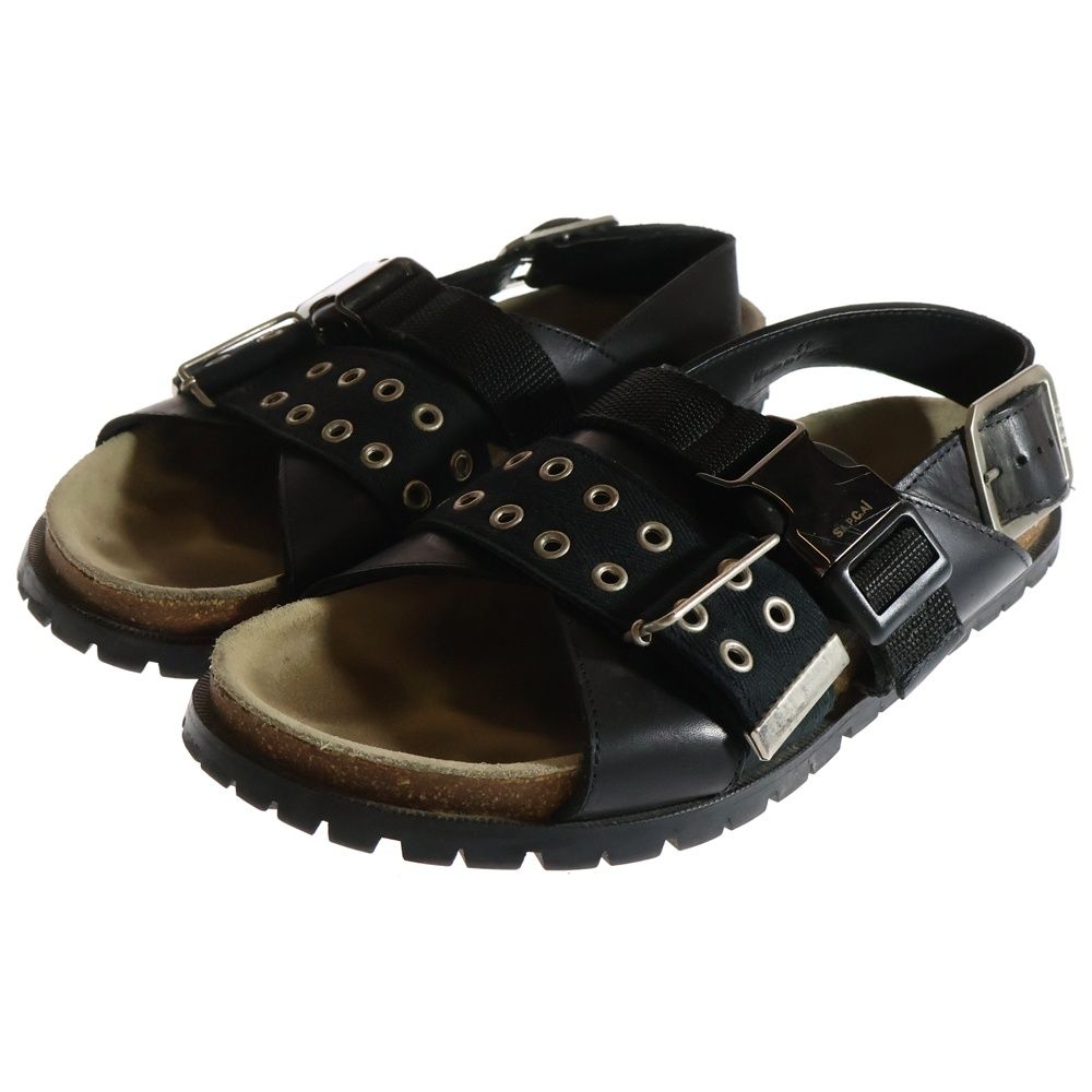 Sacai サカイ ×A.P.C 21SS Jules sandals ジュールサンダル バックスリングサンダル