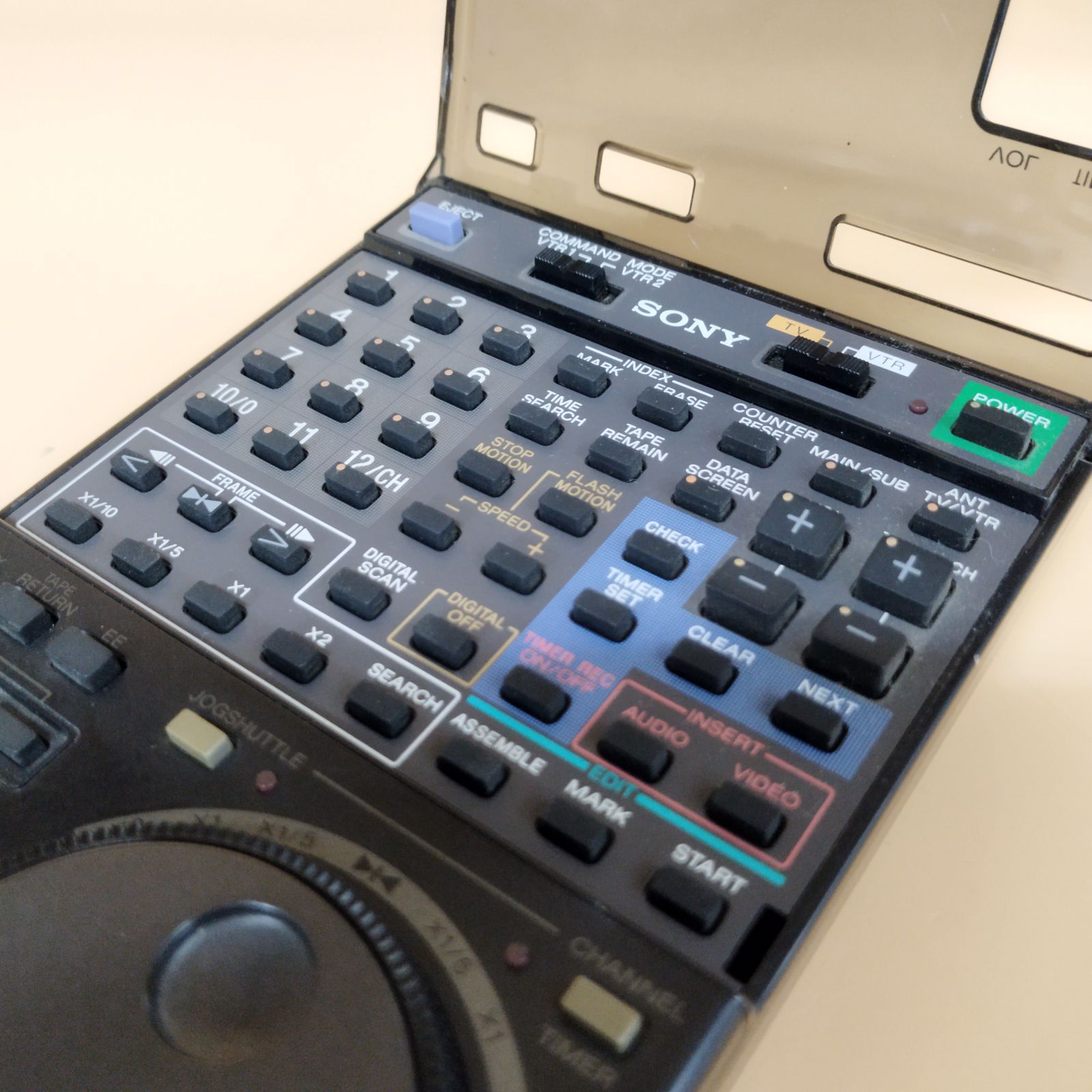 S18484】SONY ビデオデッキ リモコン RMT-163 WIRELESS EDITOR
