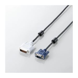 まとめ エレコム DVI-D-Sub15ピン変換ケーブル CAC-DVA15BK ×3セット
