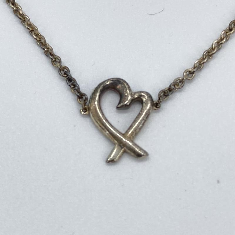 中古】Tiffany ラビングハート ブレスレット シルバー ティファニー  