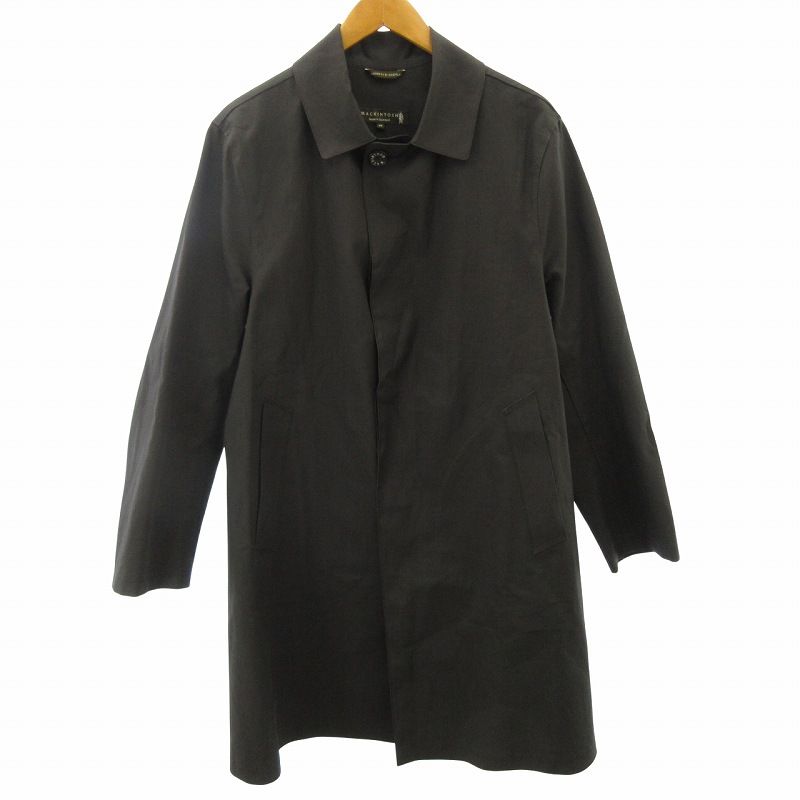 マッキントッシュ MACKINTOSH ステンカラーコート ゴム引き 英国