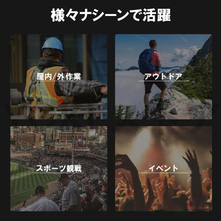 ベルトファン接触冷感 服中可用携帯扇風機