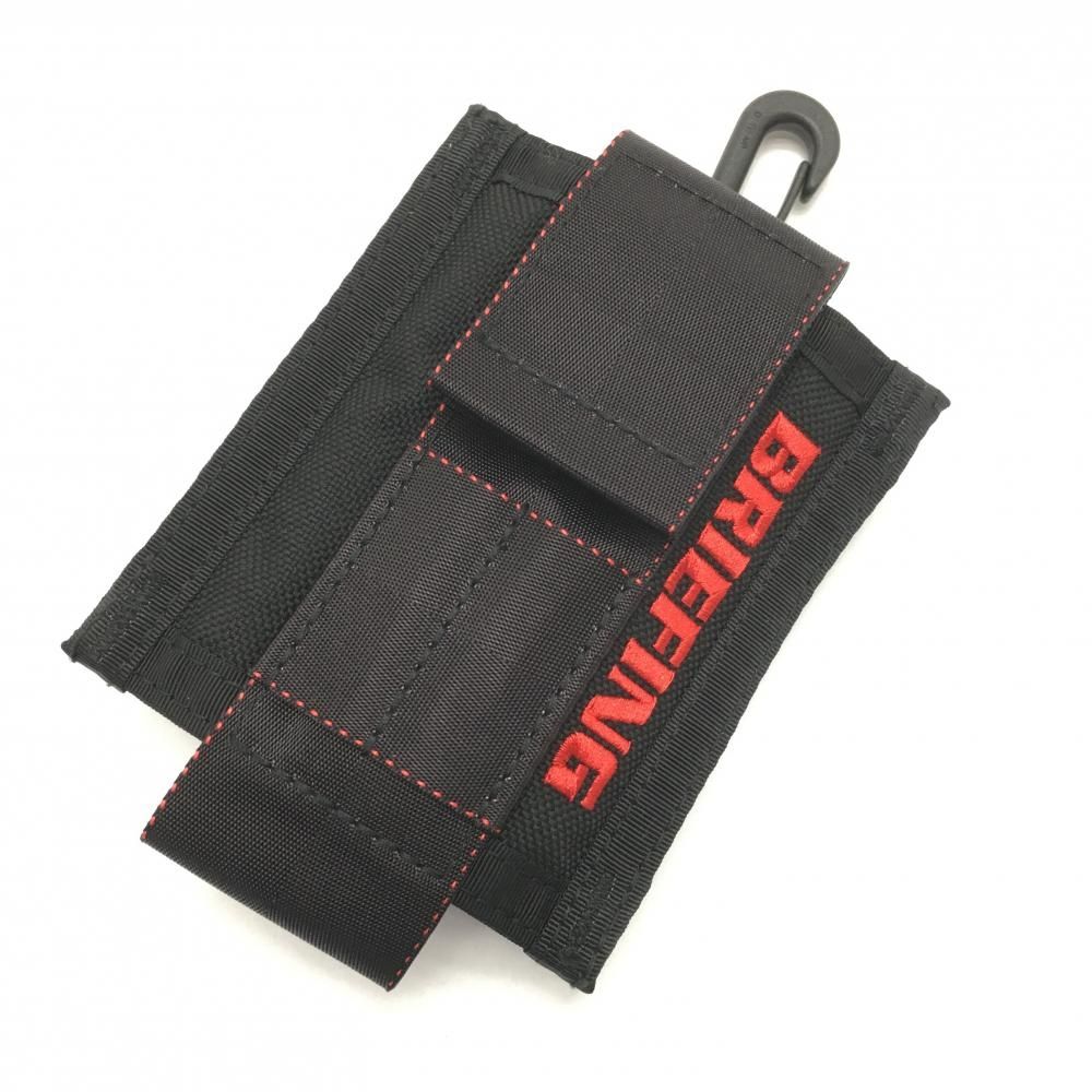 超美品】ブリーフィング ボールケース 黒×レッド ティー装着可 超美品】ブリーフィング ボールケース 黒×レッド ティー装着可