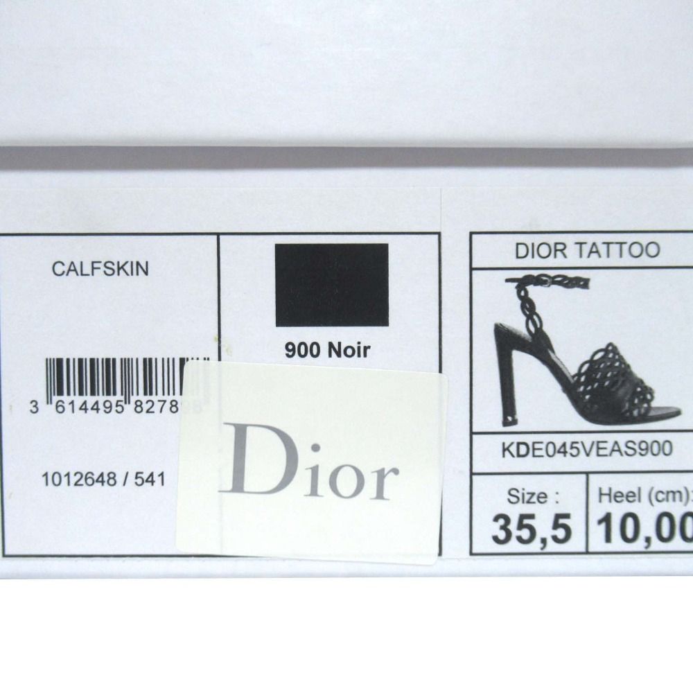 未使用 Christian Dior クリスチャンディオール TATTOO レザー