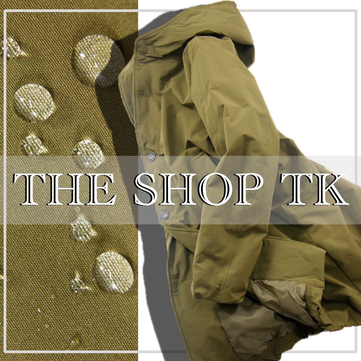 新品】 THE SHOP TK / ザショップティーケー 蓄熱中わた入り 撥水