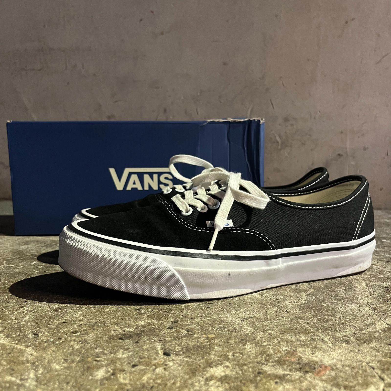 VANS Premium Standard Authentic Reissue 44 Lx BLACK バンズ 