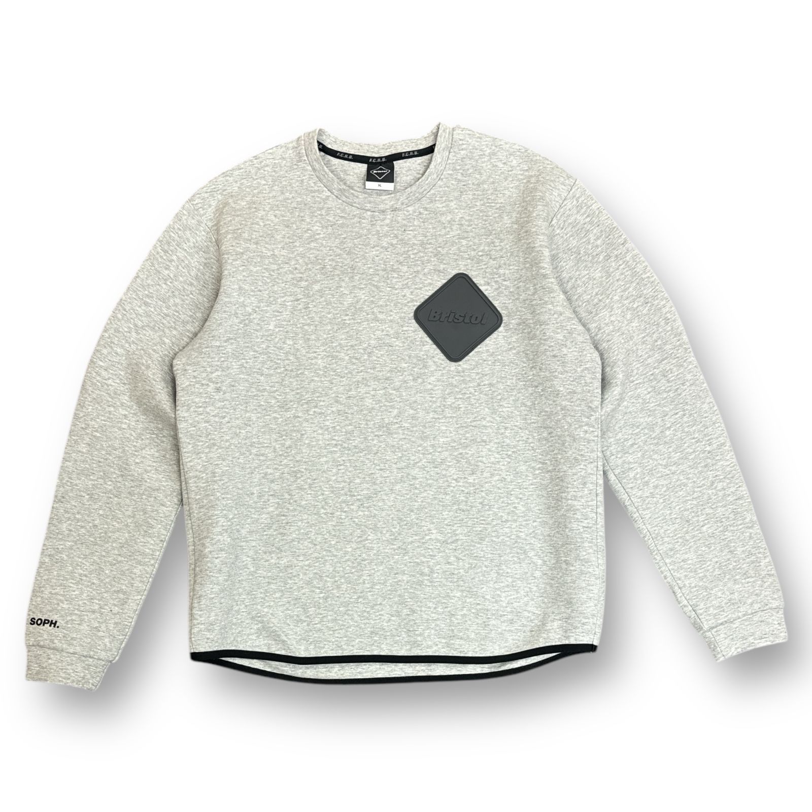 F.C.R.B. グレー スウェット トレーナー