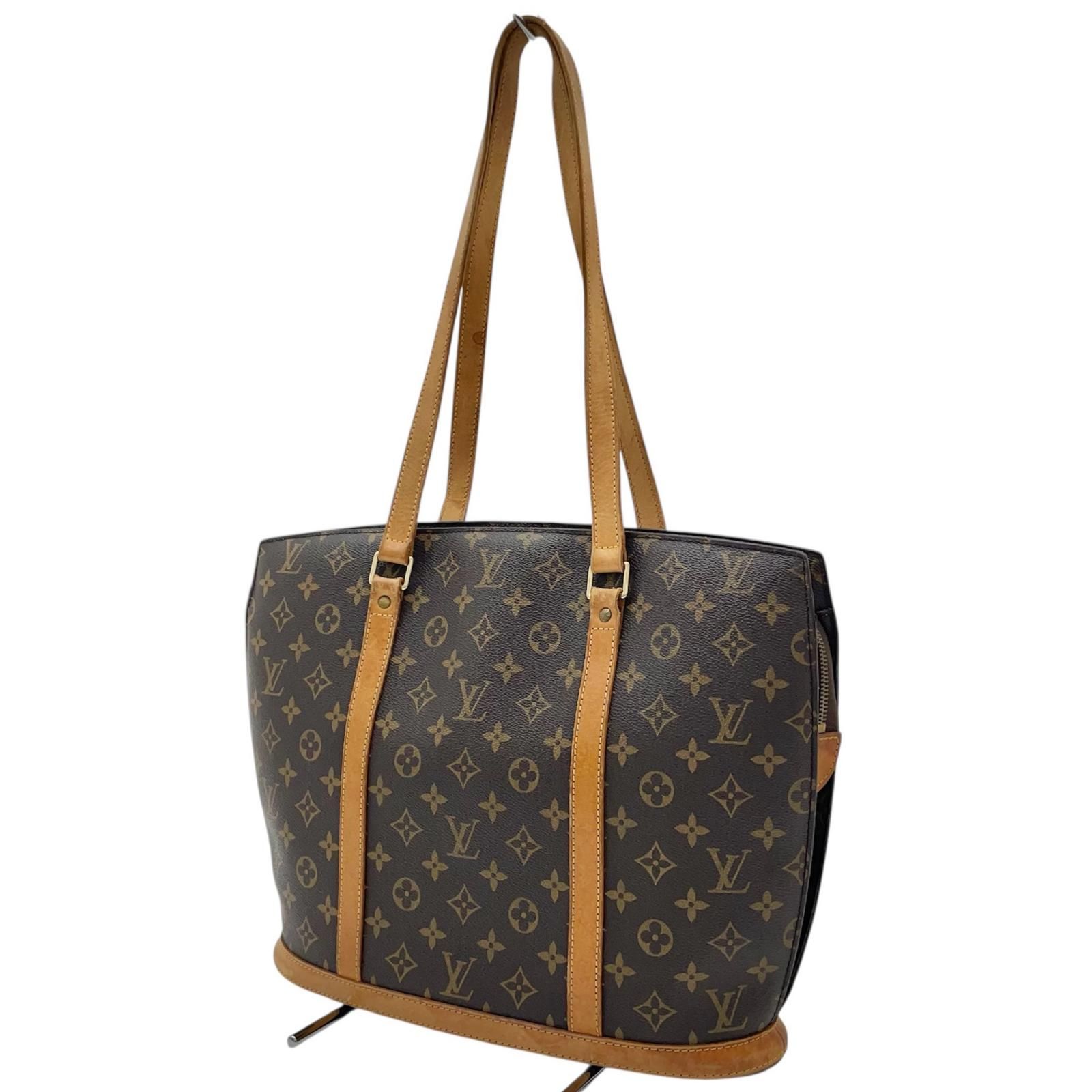 Louis Vuitton ダークブラウン トートバッグ　M51102 Louis Vuitton ダークブラウン トートバッグM51102