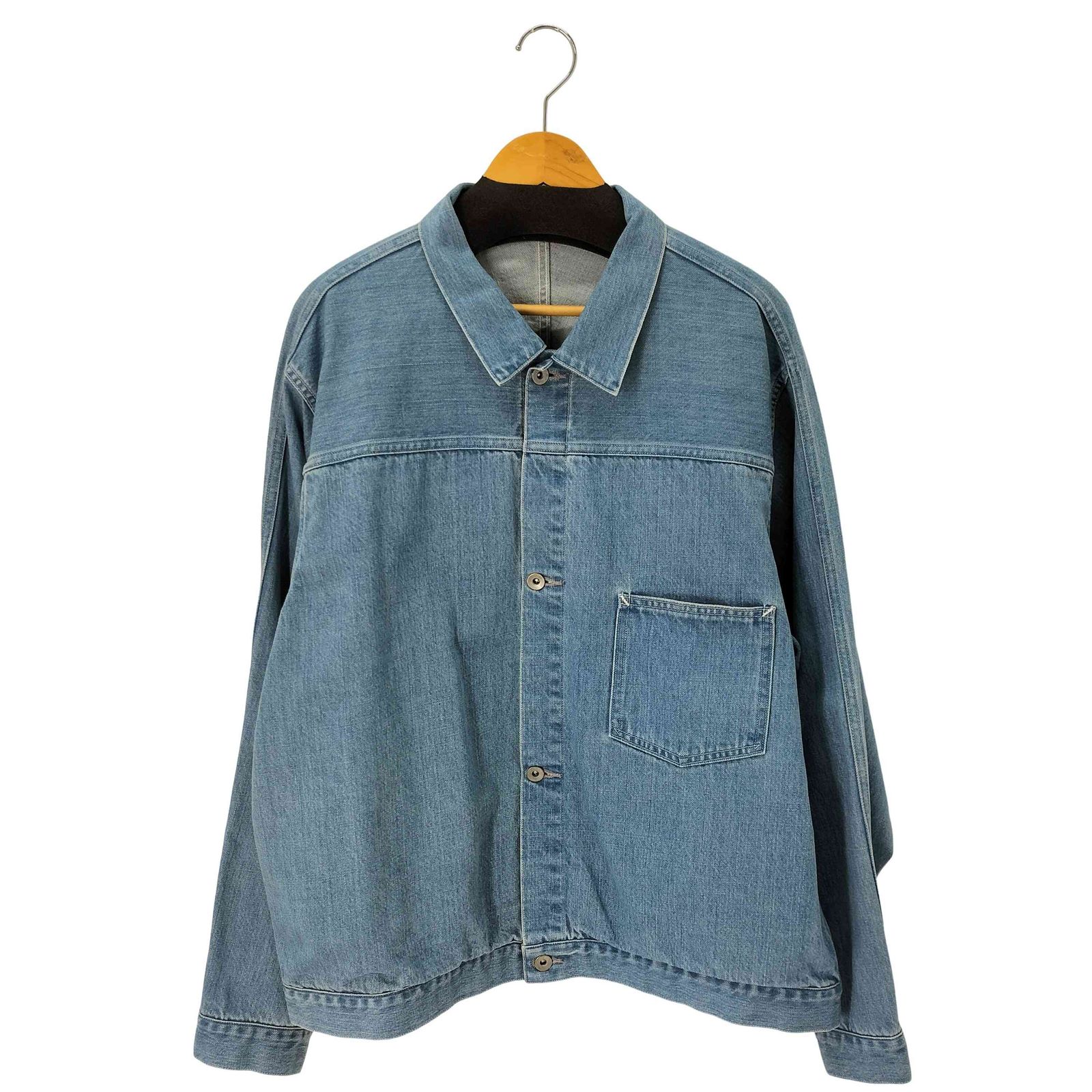 ナナミカ nanamica Short Denim Jacket Indigo Blue ショートデニムジャケット メンズ JPN：L 