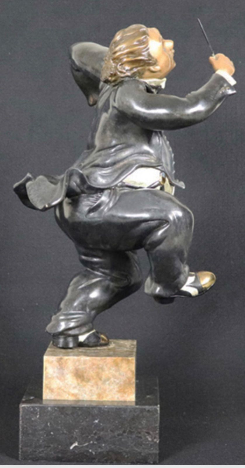 ブロンズ像ヒロ・ヤマガタ ドリーマーサイン入り ブロンズ像ヒロ