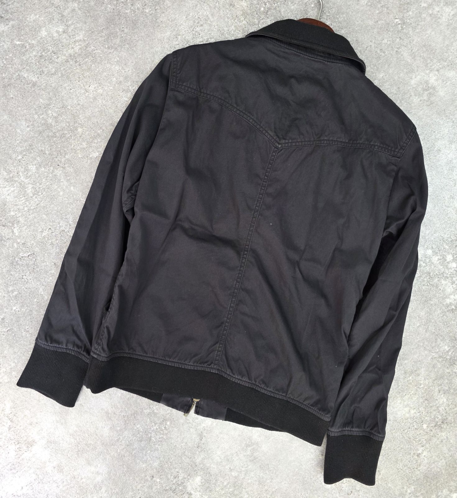 BURBERRY BLACK LABEL メンズミリタリージャケット(L)