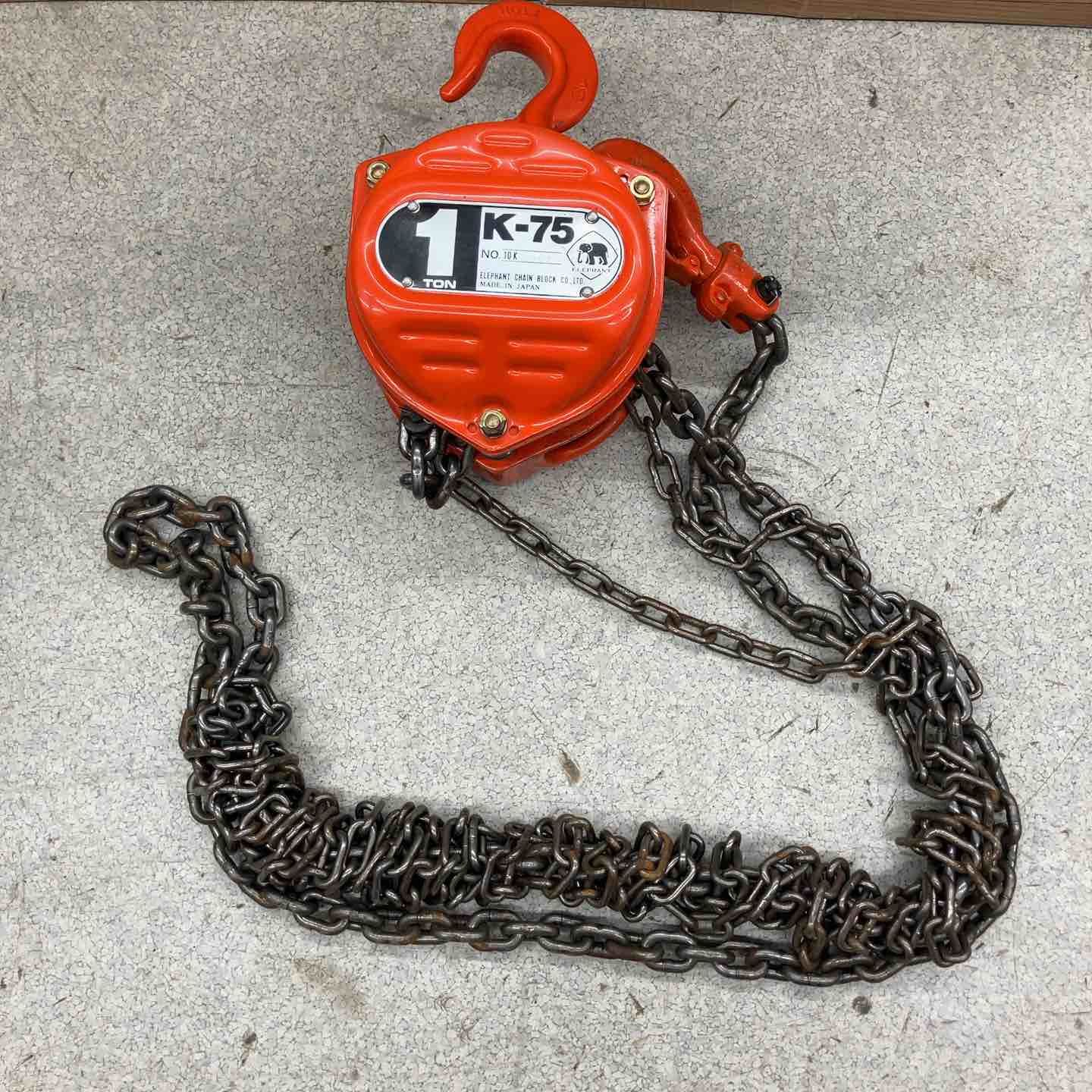 象印 エレファント SUPER 80 1t チェーン部に多少サビあり 八潮店