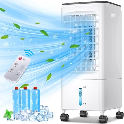 Eleeyak 冷風機 冷風扇 冷風扇風機 【2025夏 保冷パック3個付