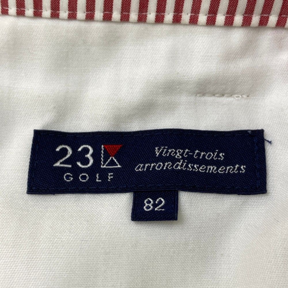 サイズ：82 23区GOLF ニジュウサンクゴルフ コットン混