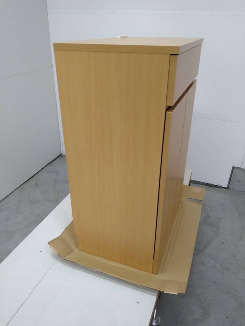 シンプルキャビネット幅60 ナチュラル