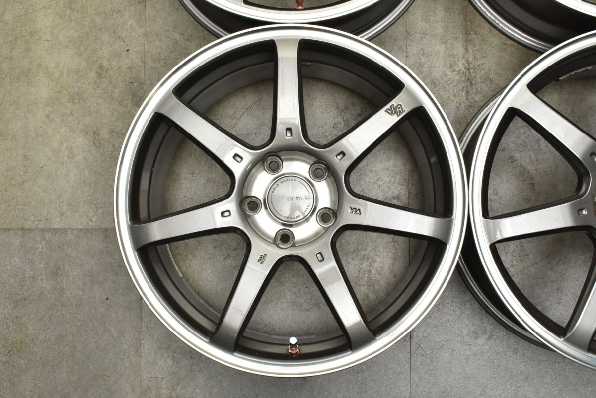 希少品】RAYS ボルクレーシング VR.G7 SC 18in 7.5J +45 PCD114.3