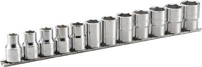 TONE 前田金属工業 トネ ソケットセット ６角 ホルダー付 １２ｐｃｓ
