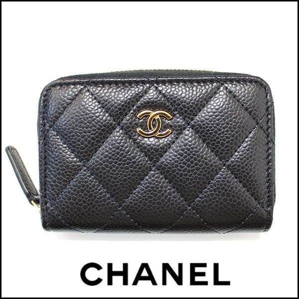 美品】CHANEL クラシックジップ コインパース キャビアスキン AP0216 コインケース シャネル - メルカリ