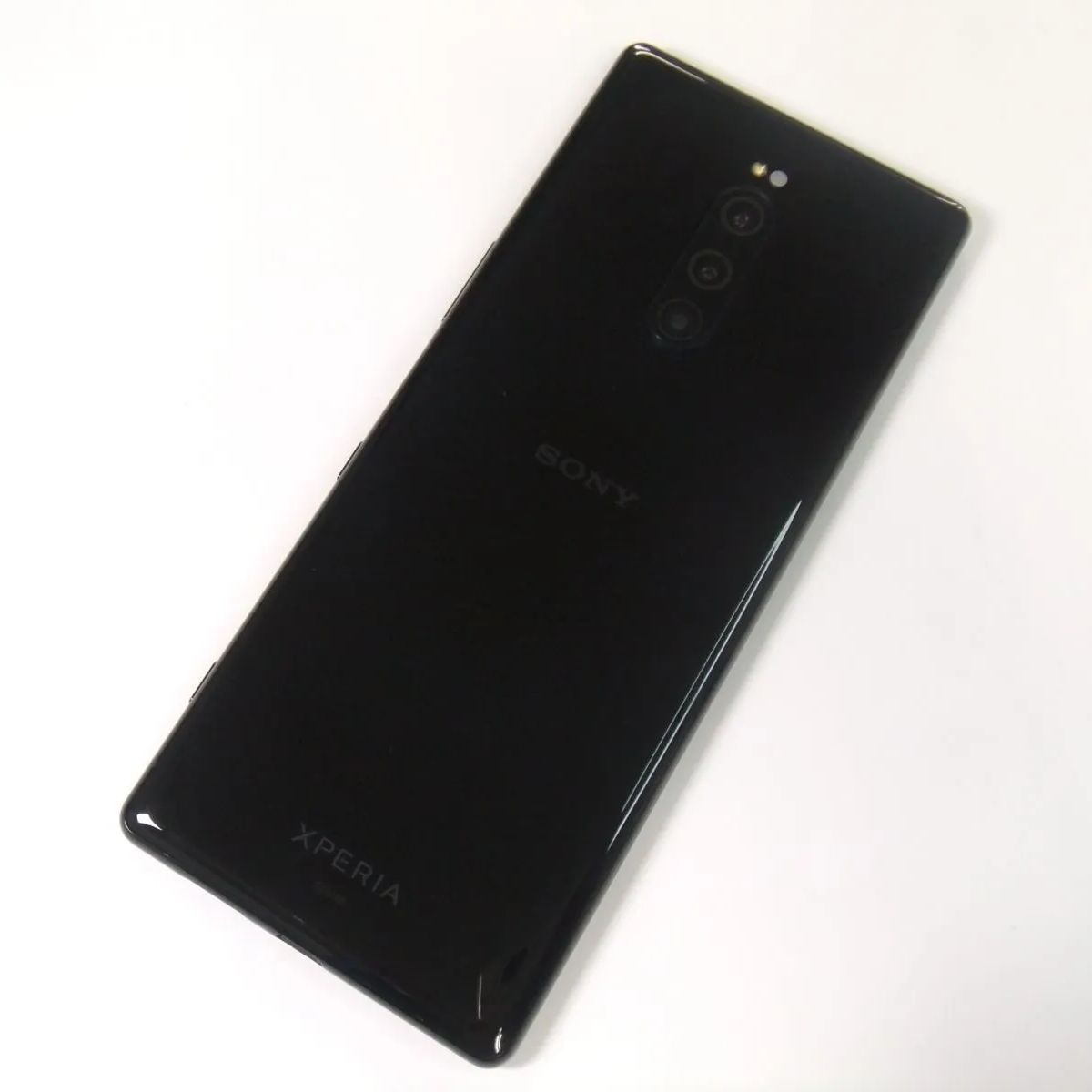 中古】 Xperia 1 SOV40 ブラック au SIMロック解除済 - メルカリ