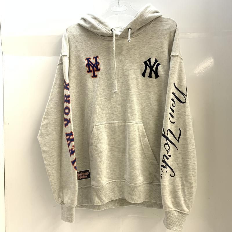 AVIREX×MLB HOODIE L グレー 92