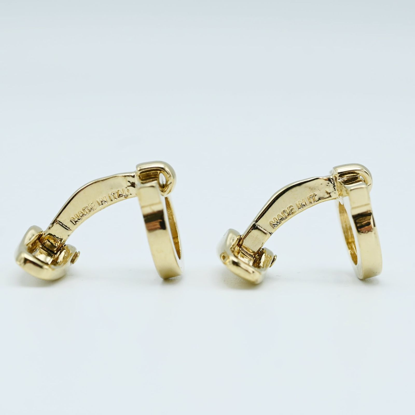 美品✨Salvatore Ferragamo カフリンクス ゴールド ガンチーニ K08 Salvatore Ferragamo サルヴァトーレフェラガモ ガンチーニ