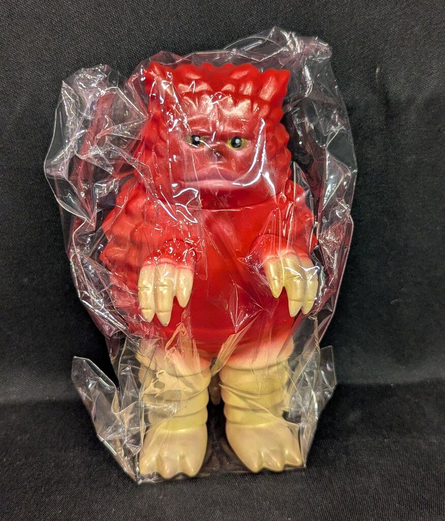 US TOYS シャンプーボトルタイプソフビシリーズ SBガラモン 赤成型