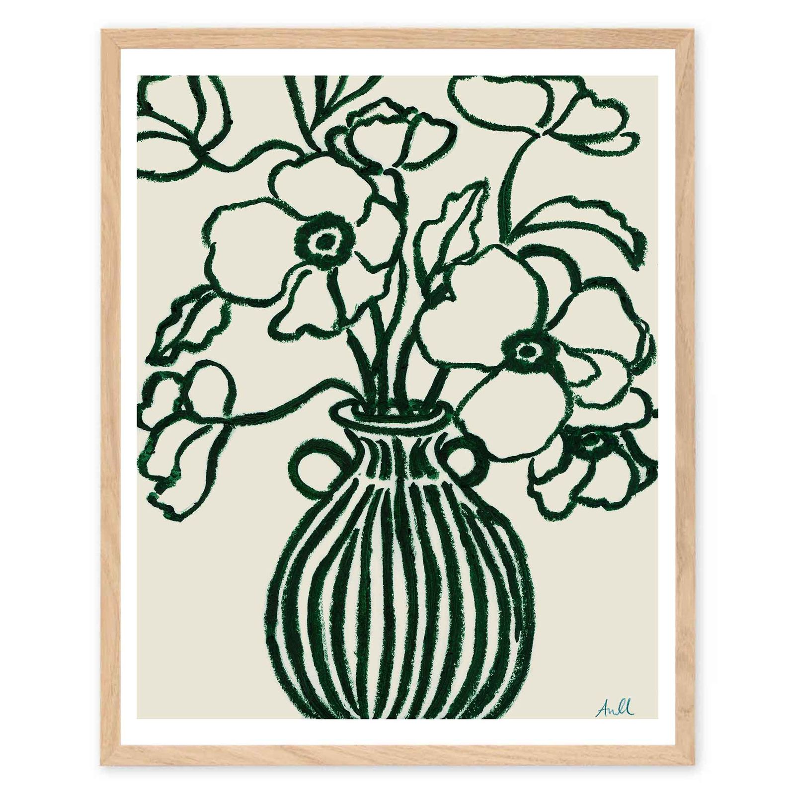 The Poster Club アートポスター 40×50cm Poppy Studies III ポスタークラブ 北欧雑貨 124x16989-40x50