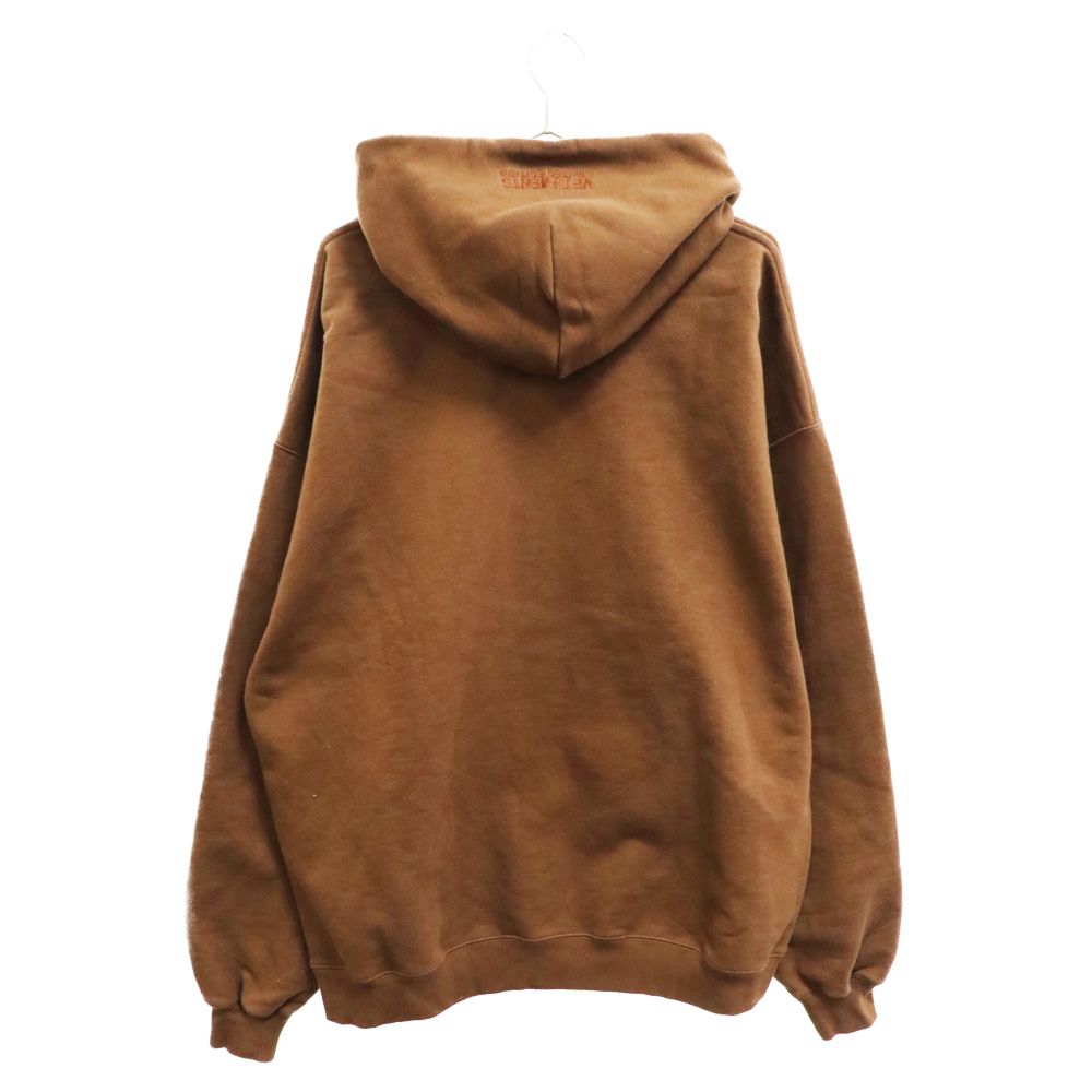 VETEMENTS (ヴェトモン) スウィートロゴ パーカー ブラウン UA53HD320C 