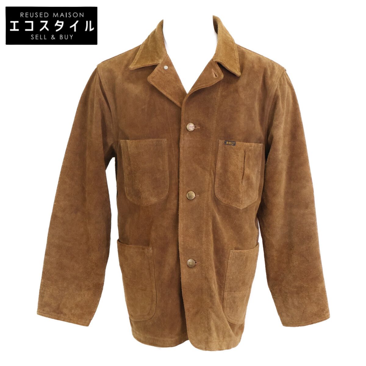 RRL ダブルアールエル 正規 加工 TESLIN ラフアウト スエード M