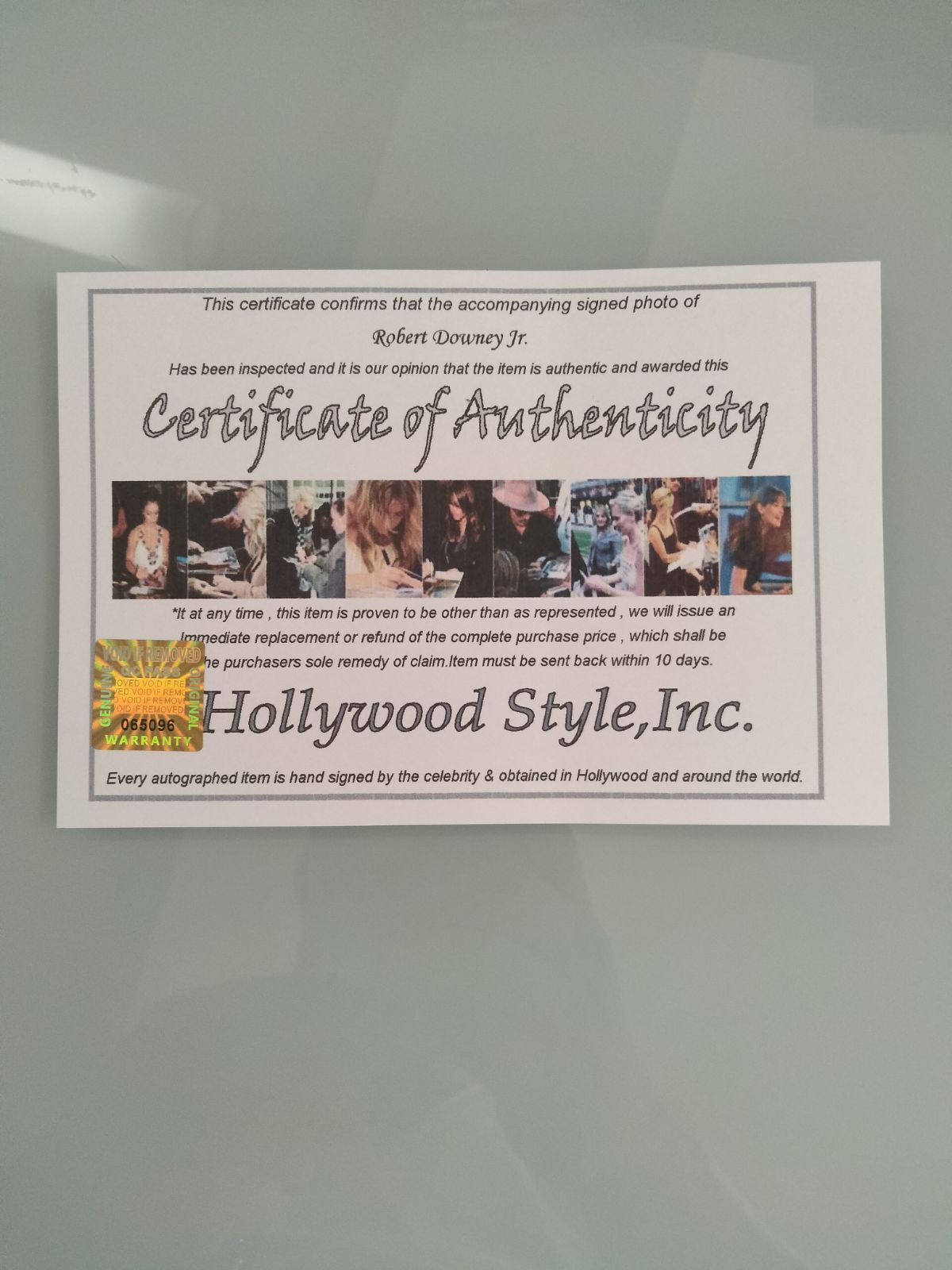 セール中…ロバート・ダウニー・ジュニア直筆サイン入り2Lサイズ写真… ロバート・ダウニー・ジュニア直筆サイン入り2Lサイズ写真…Robert
