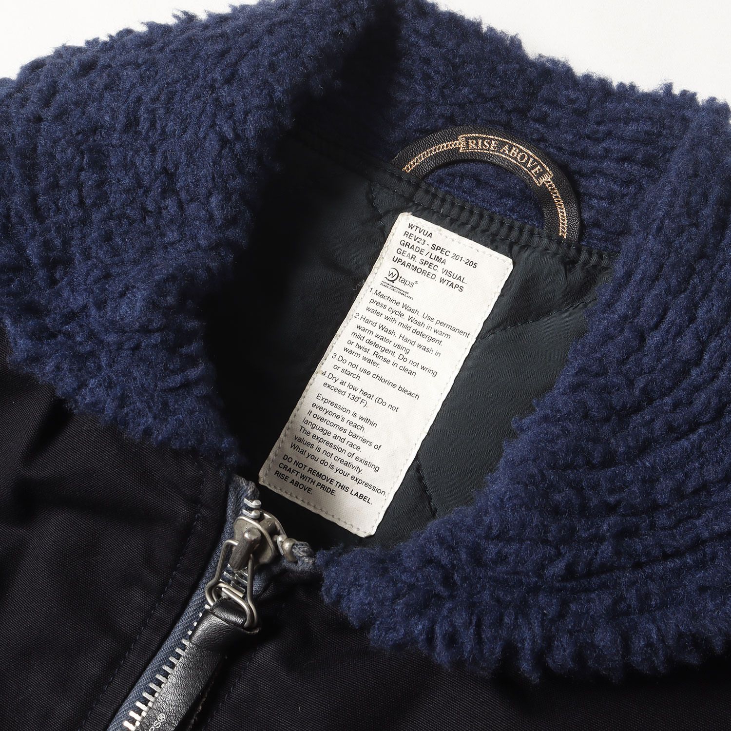 WTAPS ダブルタップス ジャケット ネイビー 紺 サイズ:L | 00s パッチ 