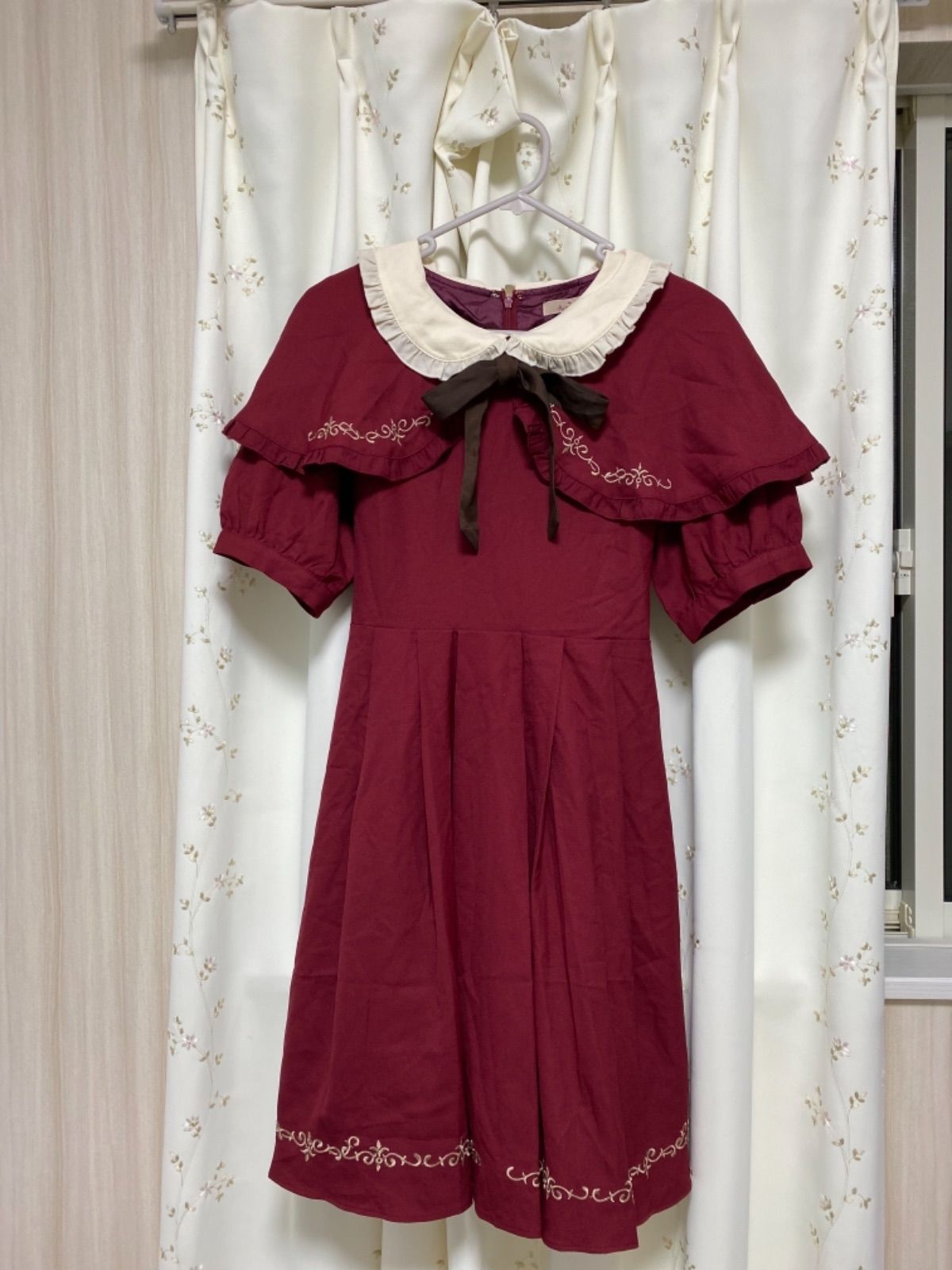 Amavel ワンピース　ボルドー ⚓️ #dreamingセーラーワンピース_amavel ボルドー/ネイビー/サックス