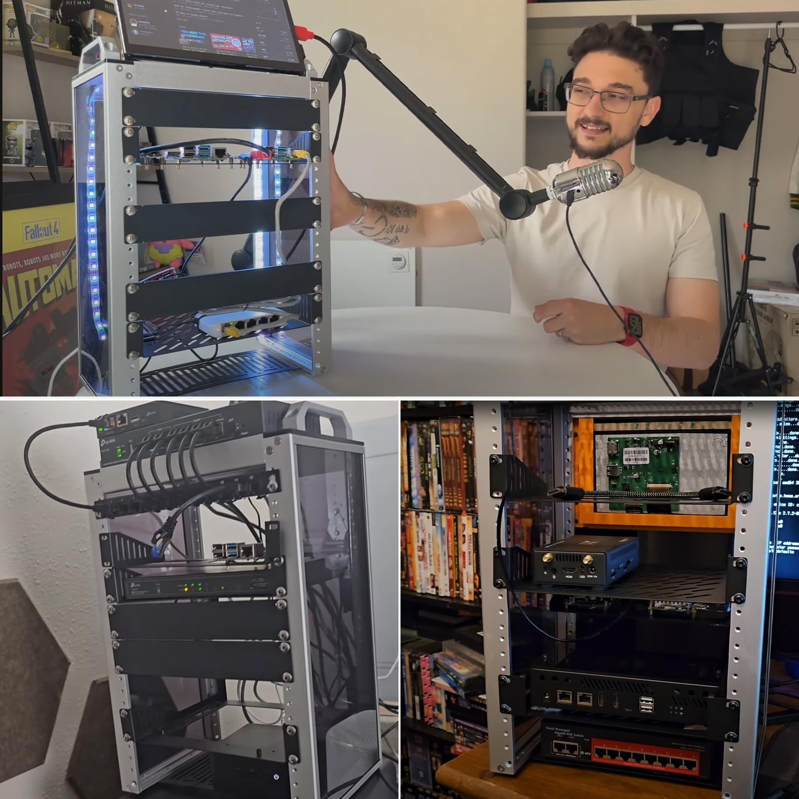 サーバーキャビネット ネットワーク