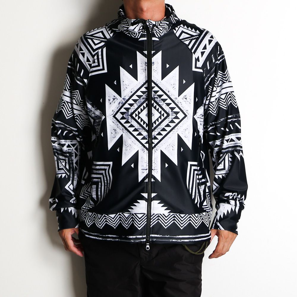 ORATA / オラータ】RUSH ZIP HOODIE / ラッシュガード ジップアップ 