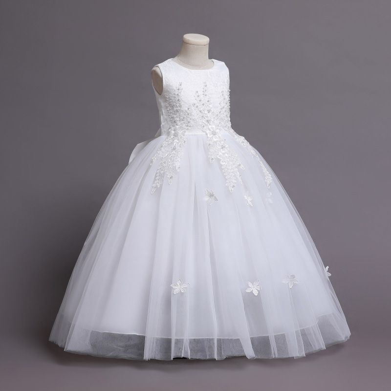 ロングドレス 子供ドレス 発表会ドレス ワンピース ドレス パーティー 誕生日 子ども 結婚式  発表会 ドレス キッズ 女の子 お姫様 ジュニアドレス ピアノ 入学式 kaili02