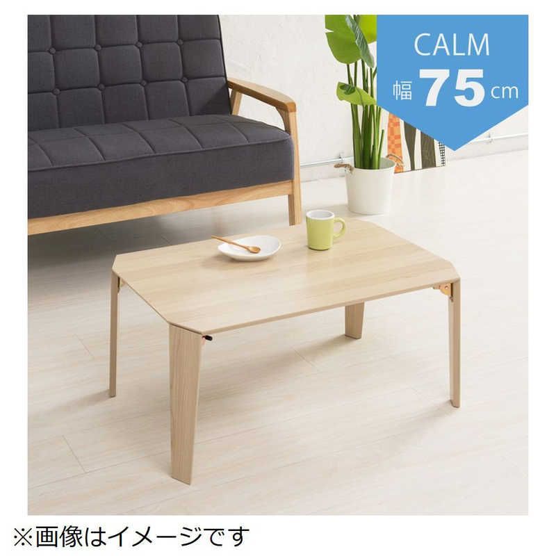 折りたたみテーブル（90×60cm） NA 永井興産 折りたたみテーブル(90×60cm) NA（ナチュラル）幅900×奥行600