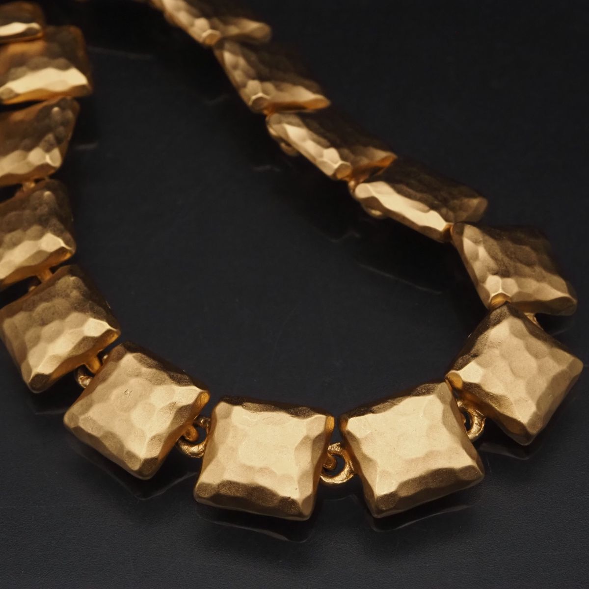 MONET　モネ　ゴールド　ネックレス　 チェーン　グリーン　希少　パープル vectorpremium_165-502509190131