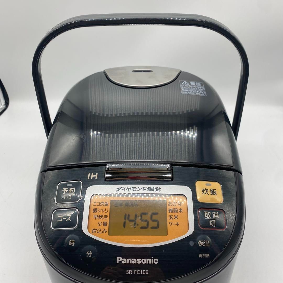 ⑥2941番 パナソニック✨ジャー炊飯器✨SR-FC106‼️ IHジャー炊飯器（5.5