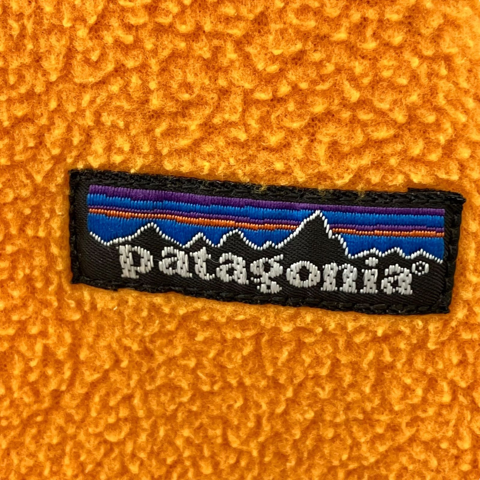 patagonia パタゴニア フリースジャケット シンチラ ハーフジップ Ｓサイズ オレンジ - メルカリ