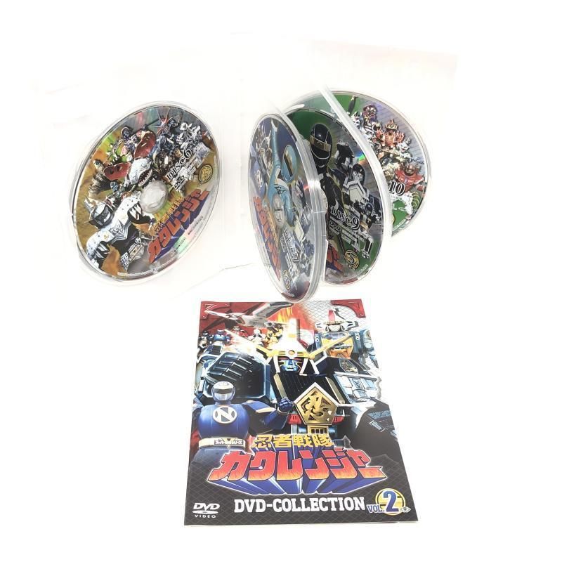 中古】忍者戦隊カクレンジャー DVD COLLECTION 全2巻セット(初回