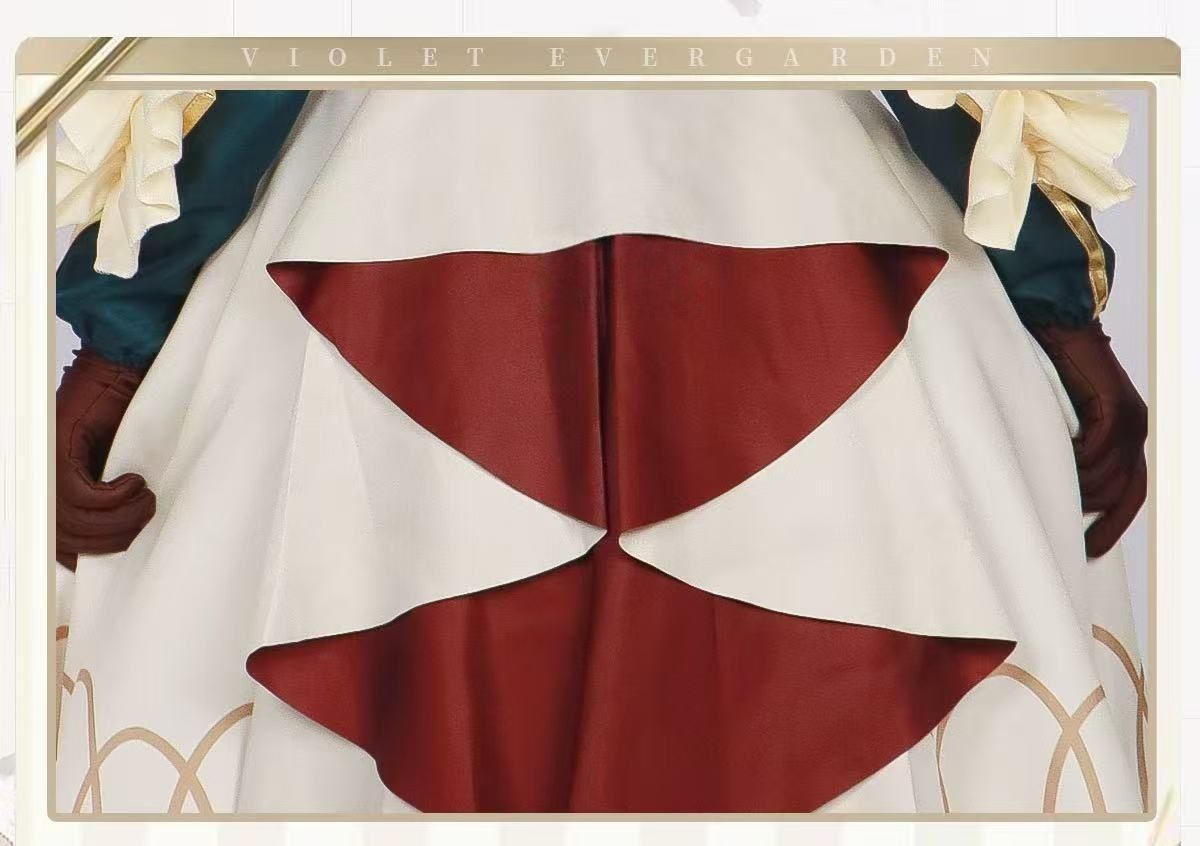 コスプレ衣装セット｜フルセット ウィッグ｜紫羅蘭の永遠花園風｜女性用XS-3XLサイズ