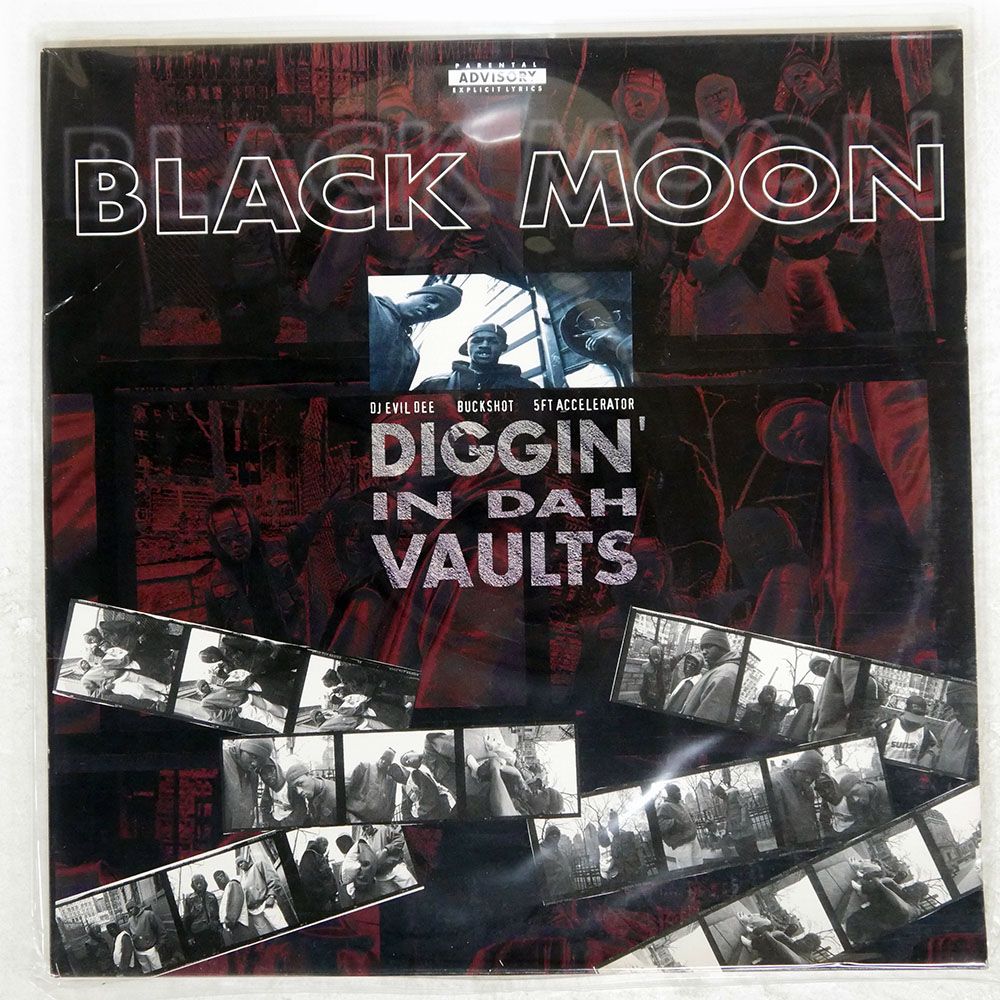 BLACK MOON Clean Cuts レコード US盤 BLACK MOON/DIGGIN' IN DAH VAULTS/WRECK NRV202321 LP
