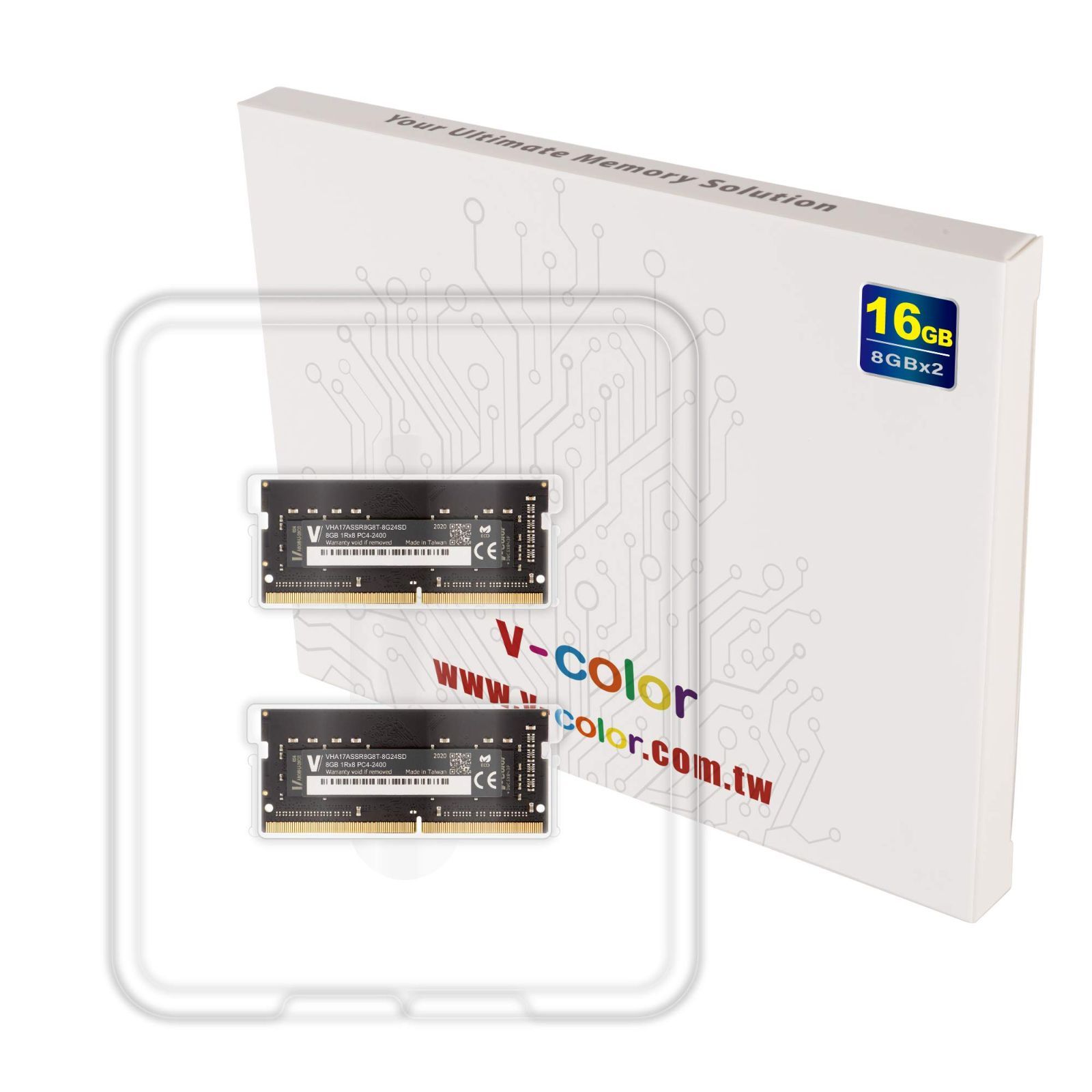 人気商品】2400MHz PC4-19200 DDR4 16GB (8GB×2枚) ノートPC用メモリ ...