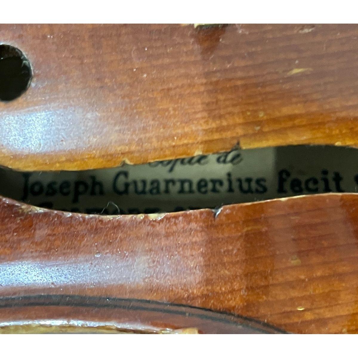 Joseph Guarnerius fecit Cremone anno 17 3/4 KNOLL バイオリン