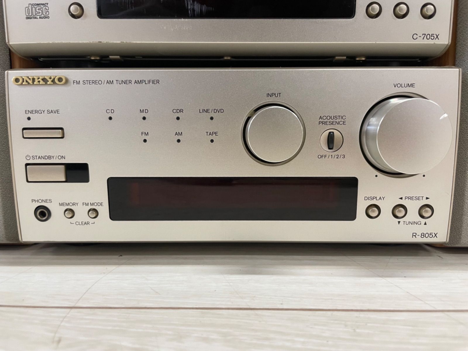 オンキョー ONKYO INTEC コンポ スピーカー - メルカリ